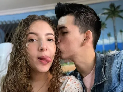 horny live sex model RostoneAndSan